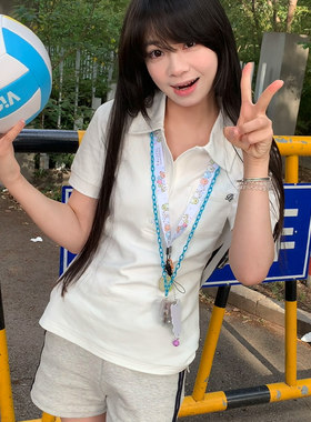 原创夏季POLO衫开衫短袖