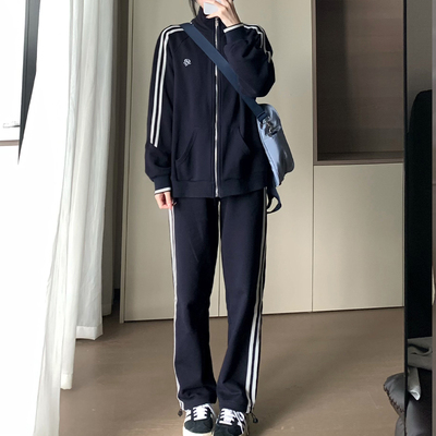 【铃音高】运动服套装女春秋款日系学院风校服卫衣狗皮皮jk制服