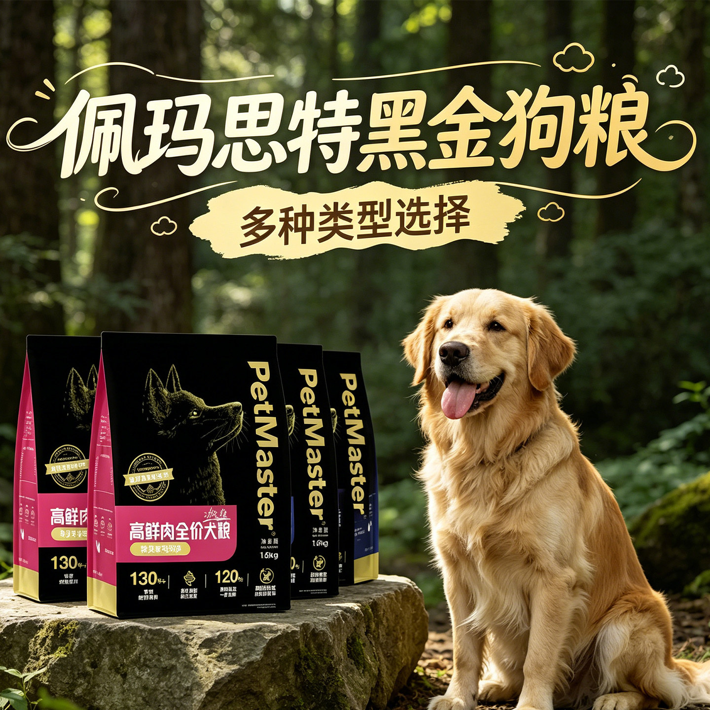 佩玛思特黑金全价肠道护舒犬粮