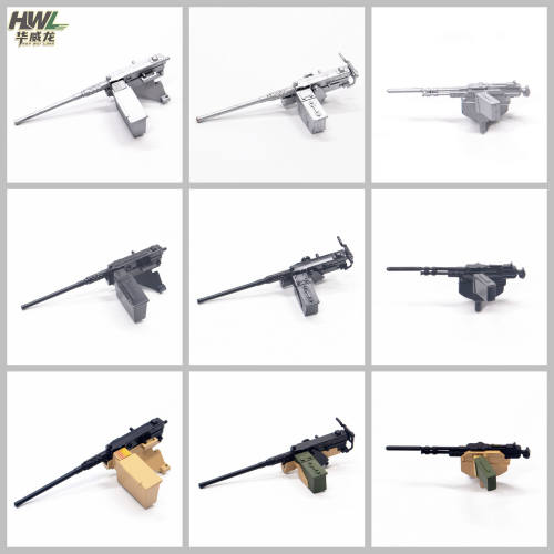 M1A2模型坦克装饰金属主副机关枪