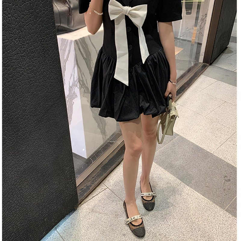 EVENING BREEZE GENTLE SINGLE SHOES 2023 NEW MARY JANE ROUND TOE SHALLOW FLAT RETRO FAIRY BALLET SHOES TO WEAR OUTSIDE