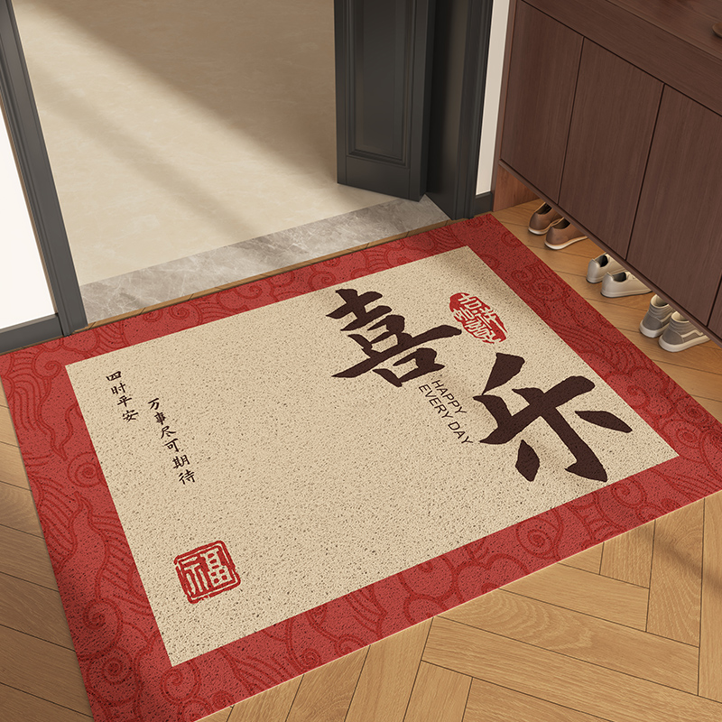 丝圈进门防滑免打理厚入户门地垫