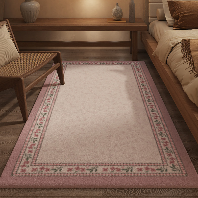 卧室床边地毯2026新款免洗可擦家用仿羊绒沙发茶几地垫可定制脚垫,居家布艺,地毯,淘宝优惠券,粉丝福利购,淘宝优惠卷