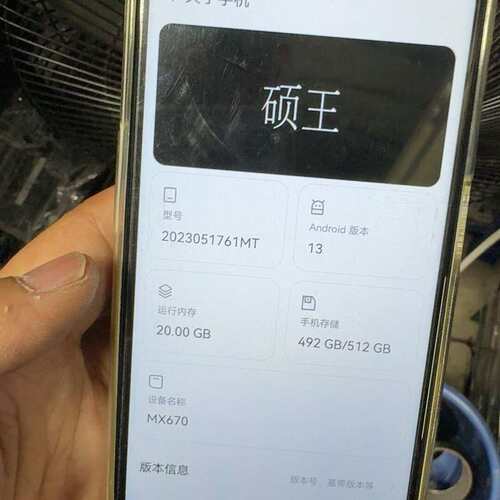 议价硕王 MX670 20+512g 全网通可维修