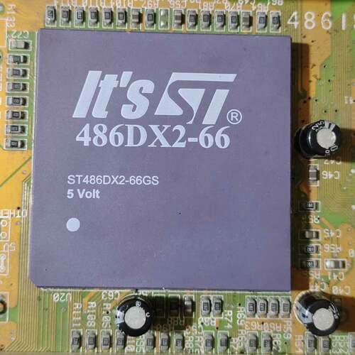 可议价价 ltST 486DX2-66CPU处理器 图片实物