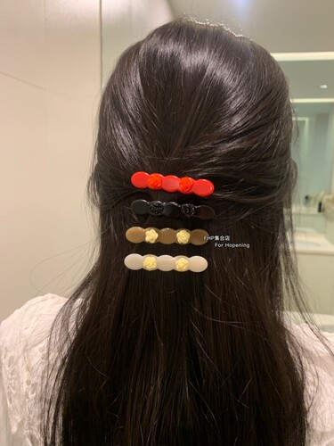 醋酸韩国小众设计边夹刘海夹