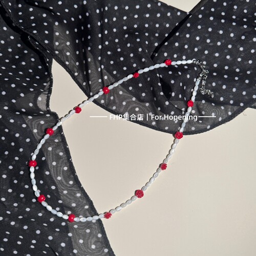 贝壳串珠项链韩系usite小众设计