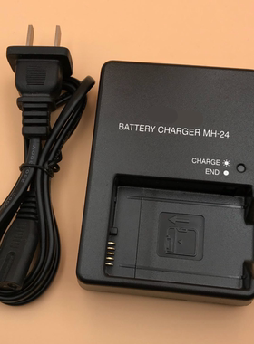 适用尼康D3100 D3200 D3300 D3400 D3500单反相机MH-24充电器