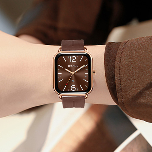 歌浪迪轻奢时尚气质女士石英腕表休闲百搭女款手表H9312L-S XHG4