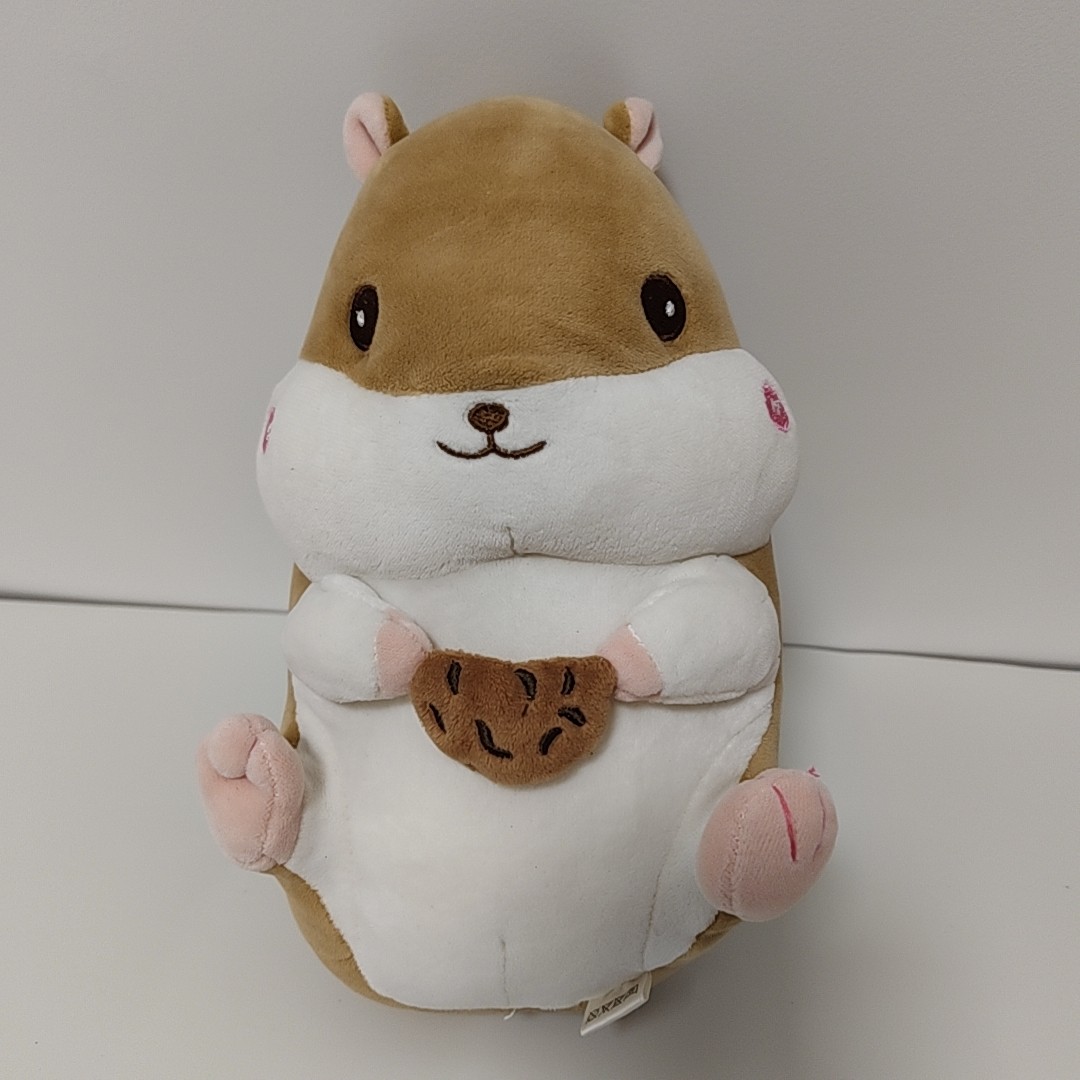 全新毛绒玩具公仔可爱卡通仓鼠玩偶高25厘米