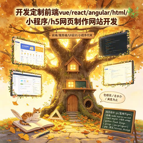 源文件交付+快速服务+无中间商