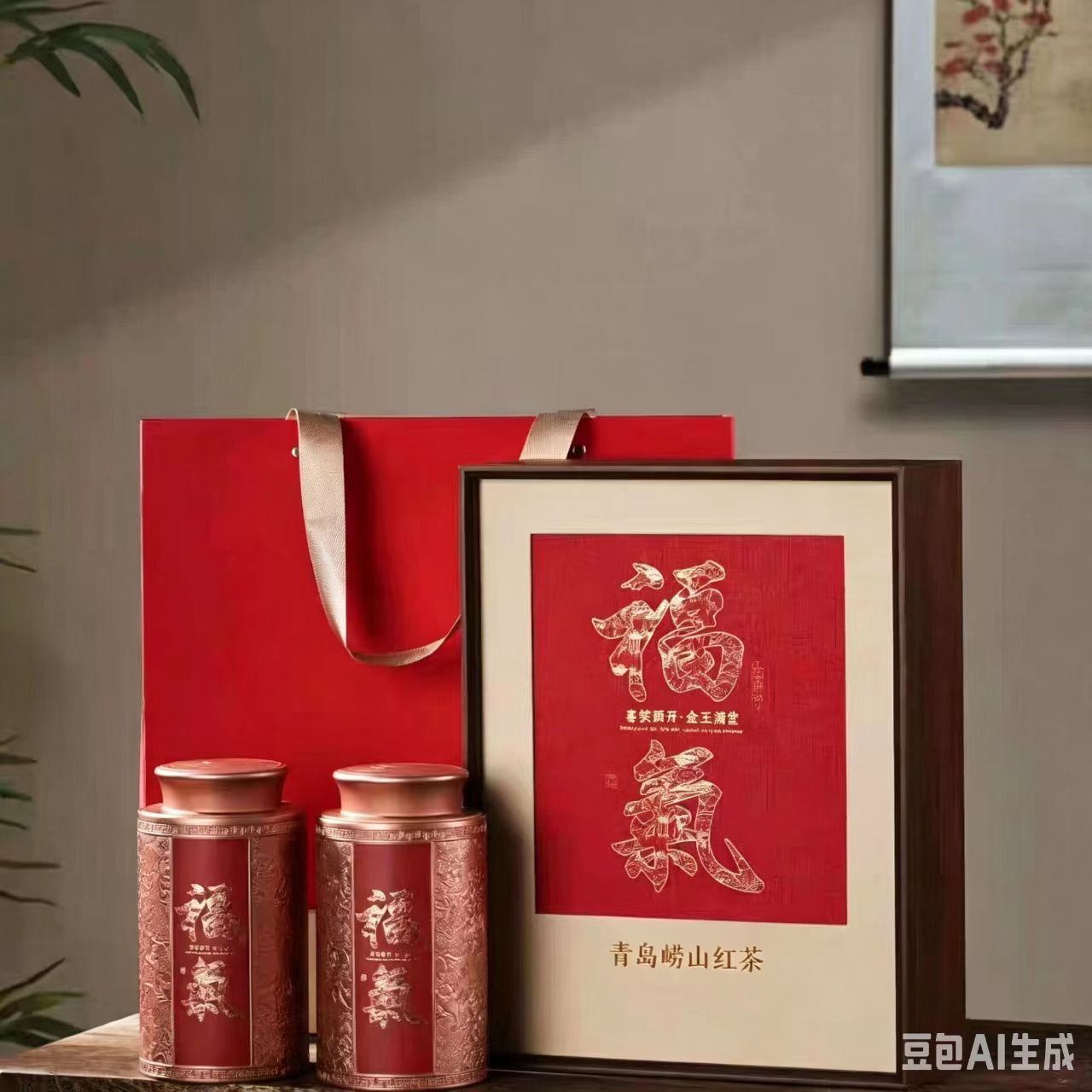 2026正宗崂山红茶茗苑春头采新茶