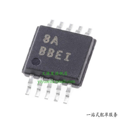 义源发ADS1118IDGSR贴片VSSOP-10丝印字BBEI模数转换器ADC芯片原