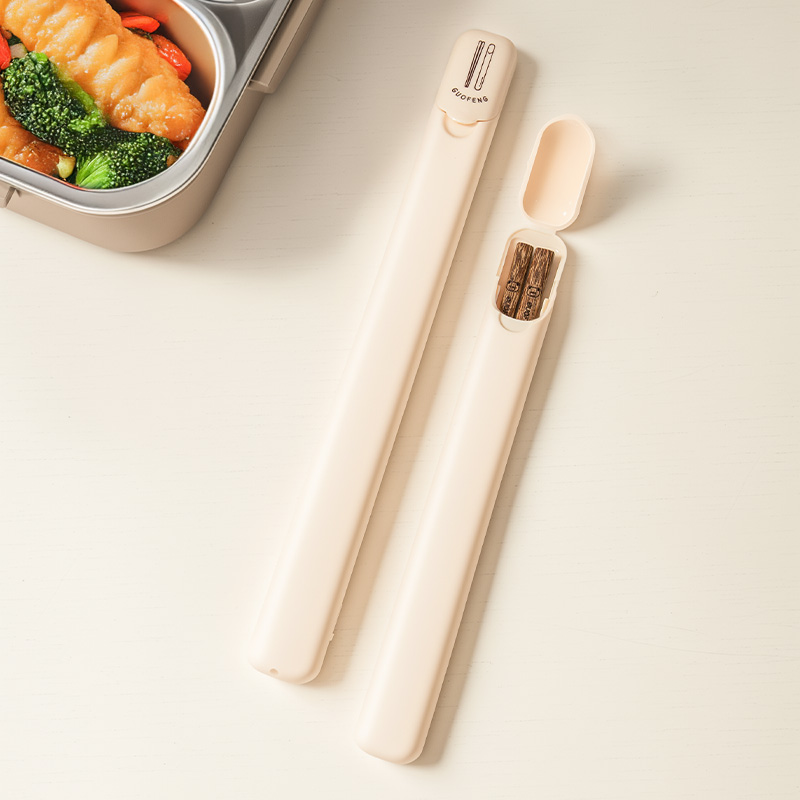 2025新款食用级不锈钢便携式勺筷