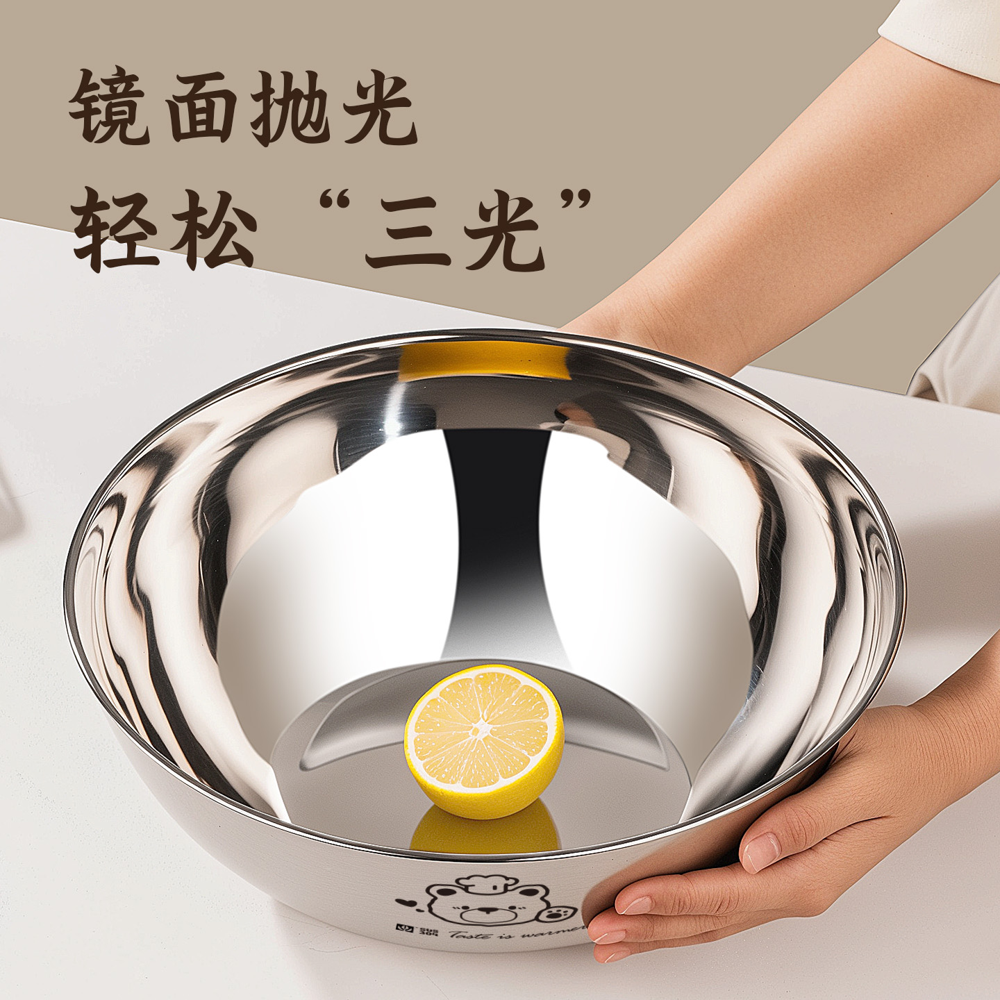 【老爸推荐】国风带盖和面盆