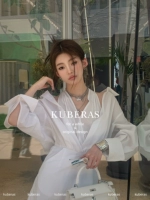 Небольшой дизайнерский белый корсет для отдыха, комплект, платье, юбка, тренд сезона, яркий броский стиль, имитация рубашки