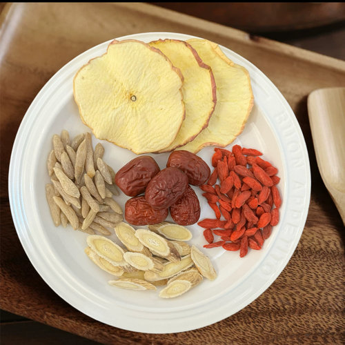 苹果黄芪水养生壶食材包煮水红枣枸杞麦冬养气素颜水泡水喝熬夜