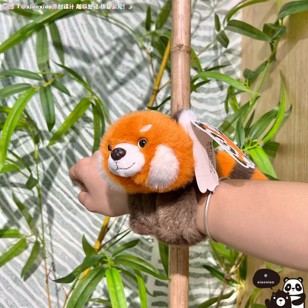 正版原创小熊猫-拍拍圈毛绒玩具 成都基地同款旅游纪念品玩偶公仔