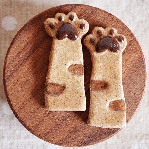 萌系可爱 猫爪肉垫 手工冰箱贴 胸针 原创设计 手作粘土 陈小船儿