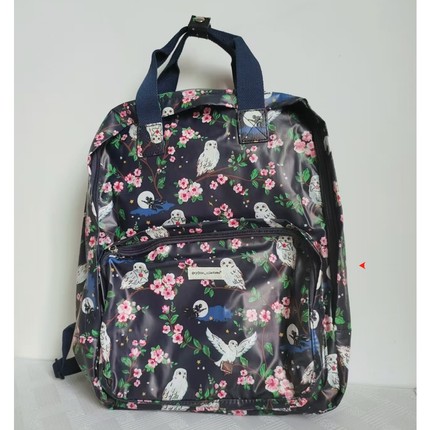 Cath kidston印花双肩包防水电脑包大容量学生书包英伦风碎花包