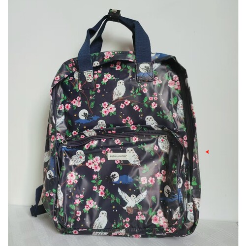 Cath kidston印花双肩包防水电脑包大容量学生书包英伦风碎花包