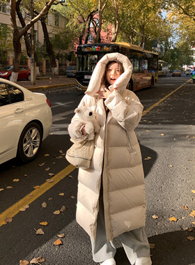 Middletone｜棉被羽绒服 充绒量500g过膝长款宽松百搭一件过冬