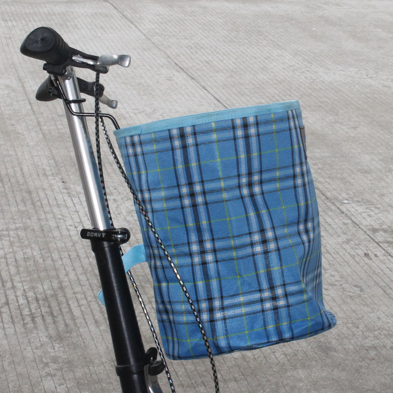 Panier pour vélo en toile - Ref 2258006 Image 1