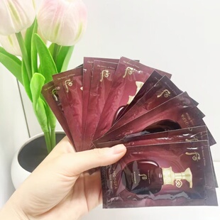 WHOO御泉洗发水.护发8ML 10片小样 正品 九蒸九晒萃取植物精华防脱