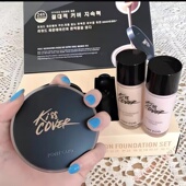 保湿 pony联名版 遮瑕嫩白 粉底液 妆前乳 经典 安瓶气垫