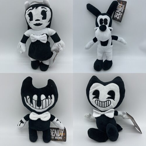 班迪公仔毛绒玩偶玩具惊悚游戏Bendy and the Ink人ins可爱生日礼