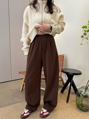 MKDesign冬季新品王炸必入款加绒加厚休闲镰刀香蕉运动裤卫裤长裤