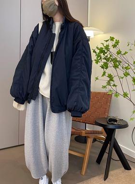 MKDesign2024秋冬新品必入休闲廓形工装派克飞行服夹克羽绒服外套