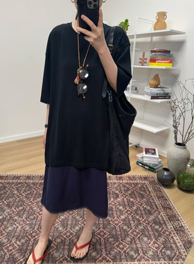 MKDesign 夏季新品 显瘦打底棉半裙