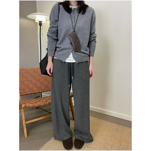 秋季 百搭圆领针织开衫 新品 含羊绒无缝工艺基础款 推荐 MKDesign