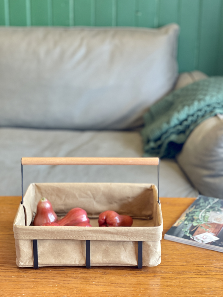 BAOZAKKA环保牛皮纸铁艺创意收纳