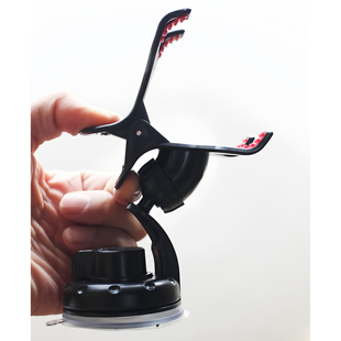 带胶大吸盘夹子可旋转行车记录仪导航仪车载吸盘式 支架 夹子式