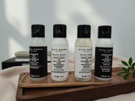 ACCA KAPPA艾克卡帕 白麝香白苔洗发水护发沐浴露润肤30ml 旅行装