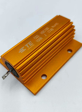 底座黄金铝壳预电阻器TE泰科HSC100150200100RJ50RJ25RJ20RJ150RJ