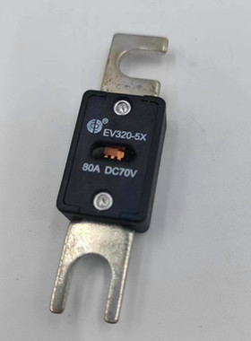 西安中熔断器EV320-5X 80A400A70VDC保险丝管耐新能源汽车电动