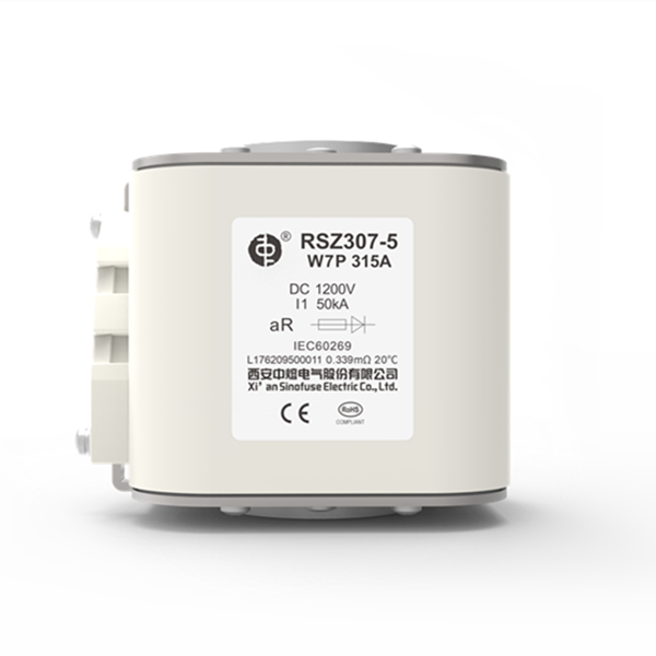 西安中熔RSZ307-5-W7P1250ADC1200V1700A 熔断器大功率储能100KA