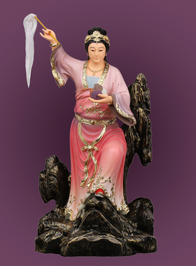 女娲娘娘汉白玉树脂大地之母佛像