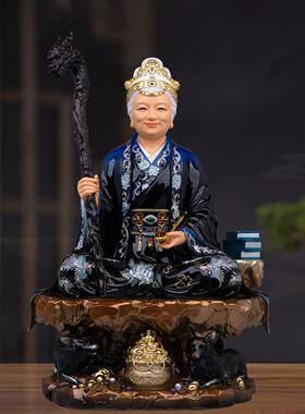 康盛树脂彩绘黑老太太黑妈妈神像