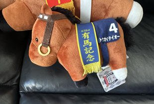 现货 正版 马偶 競馬 赛马 竞马 纯血马 毛绒 赛马娘东海帝皇原型