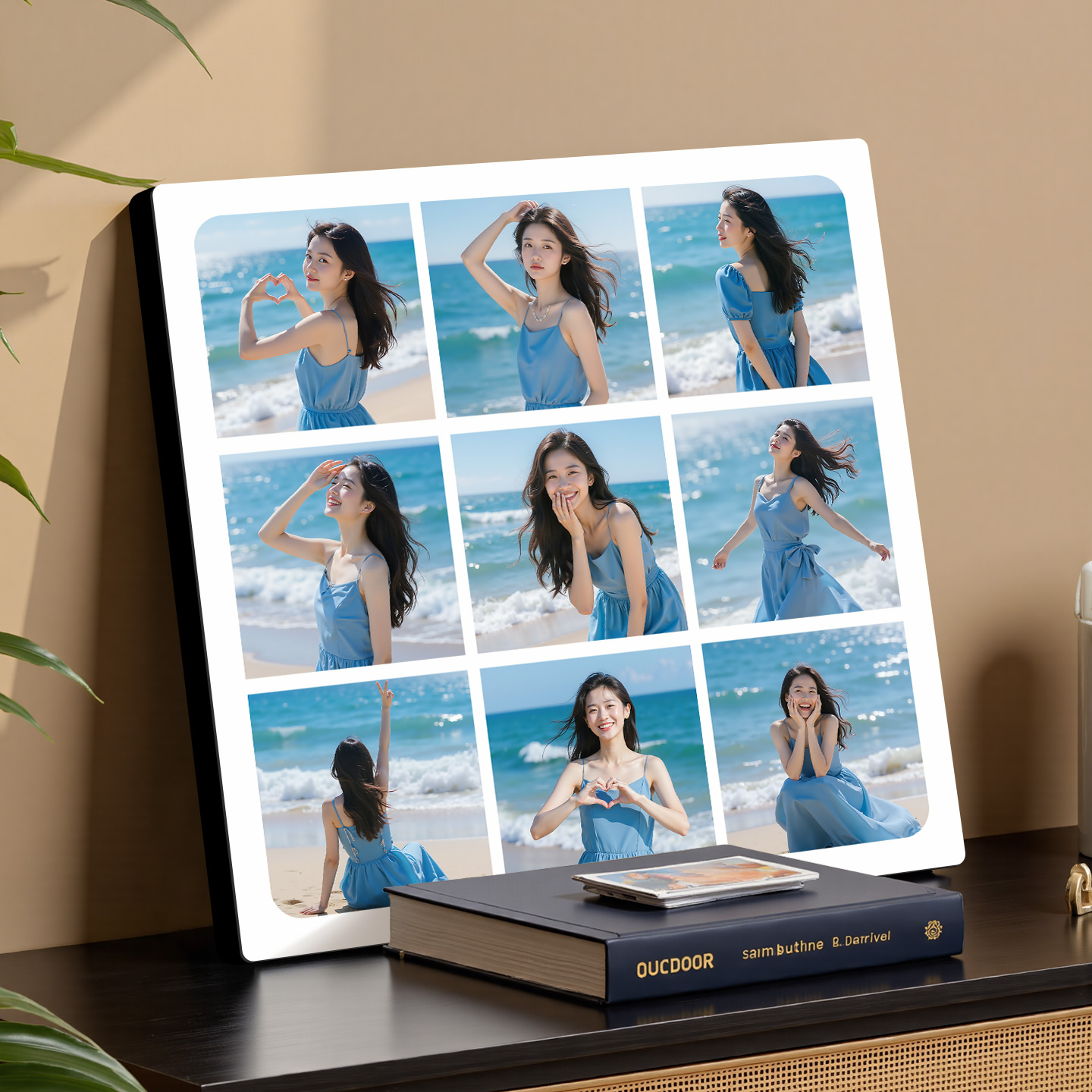 毕业纪念照片相框摆台