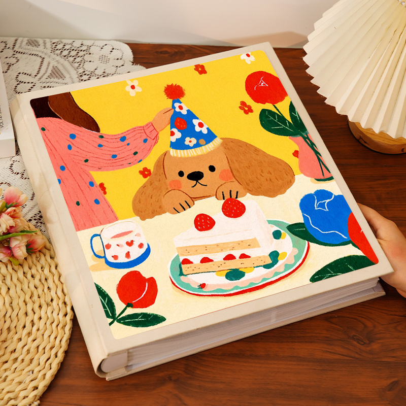 345678寸横竖过塑相片家庭纪念册