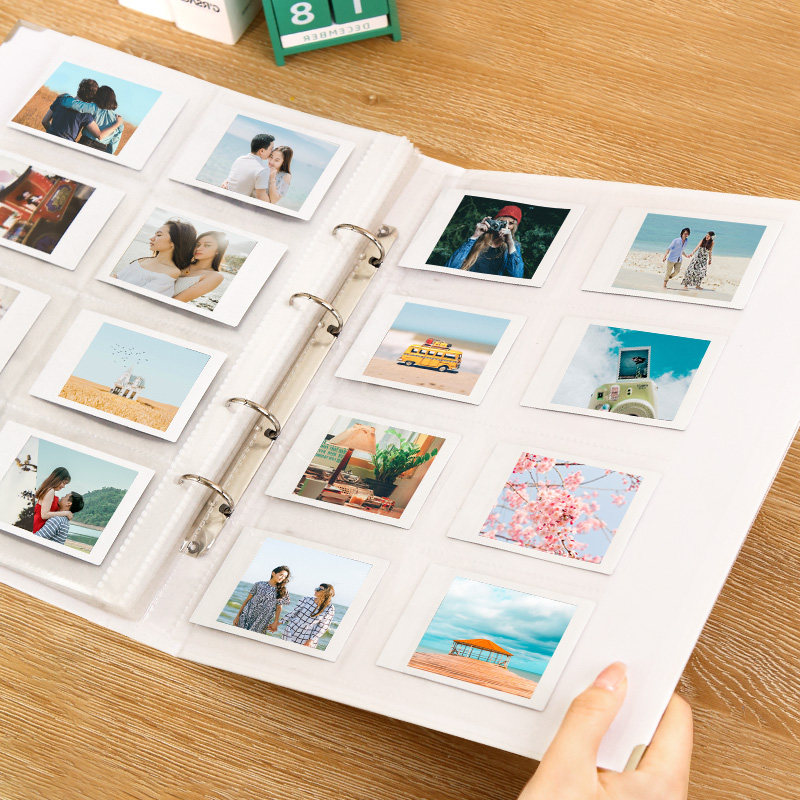 拍立得相册本明信片收纳册3寸照片册成长记录册纪念册相纸情侣款