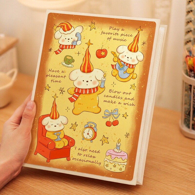 三四五寸拍立得相片收藏册情侣