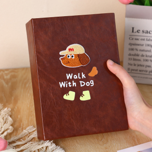 6寸相册本纪念册儿童高级皮面大容量家庭影集5寸宝宝照片收纳相簿