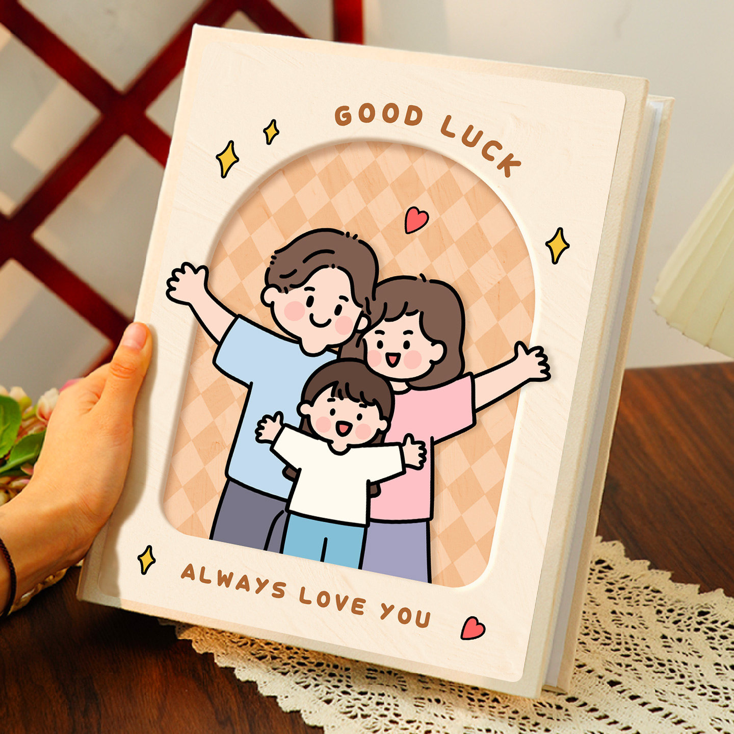 宝宝家庭照片收纳册五六七寸