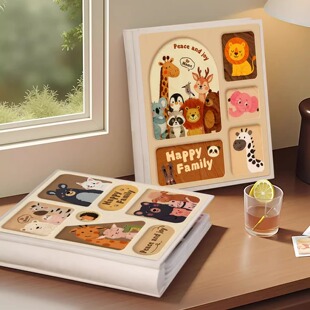 5寸6寸全竖版儿童相册本纪念册五寸六情侣宝宝照片收纳册家庭影集